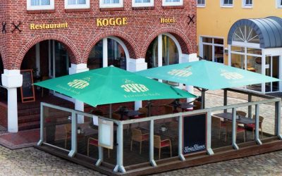 Genießen Sie das schöne Wetter auf unserem Deck